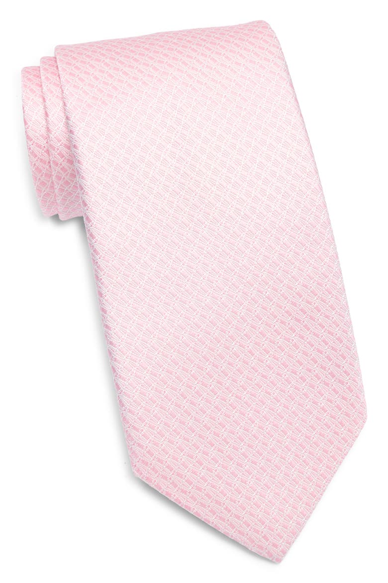 Silk Tie, Main, color, PINK
