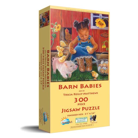 Barn Babies 300 piece Jigsaw Puzzle for Adults
