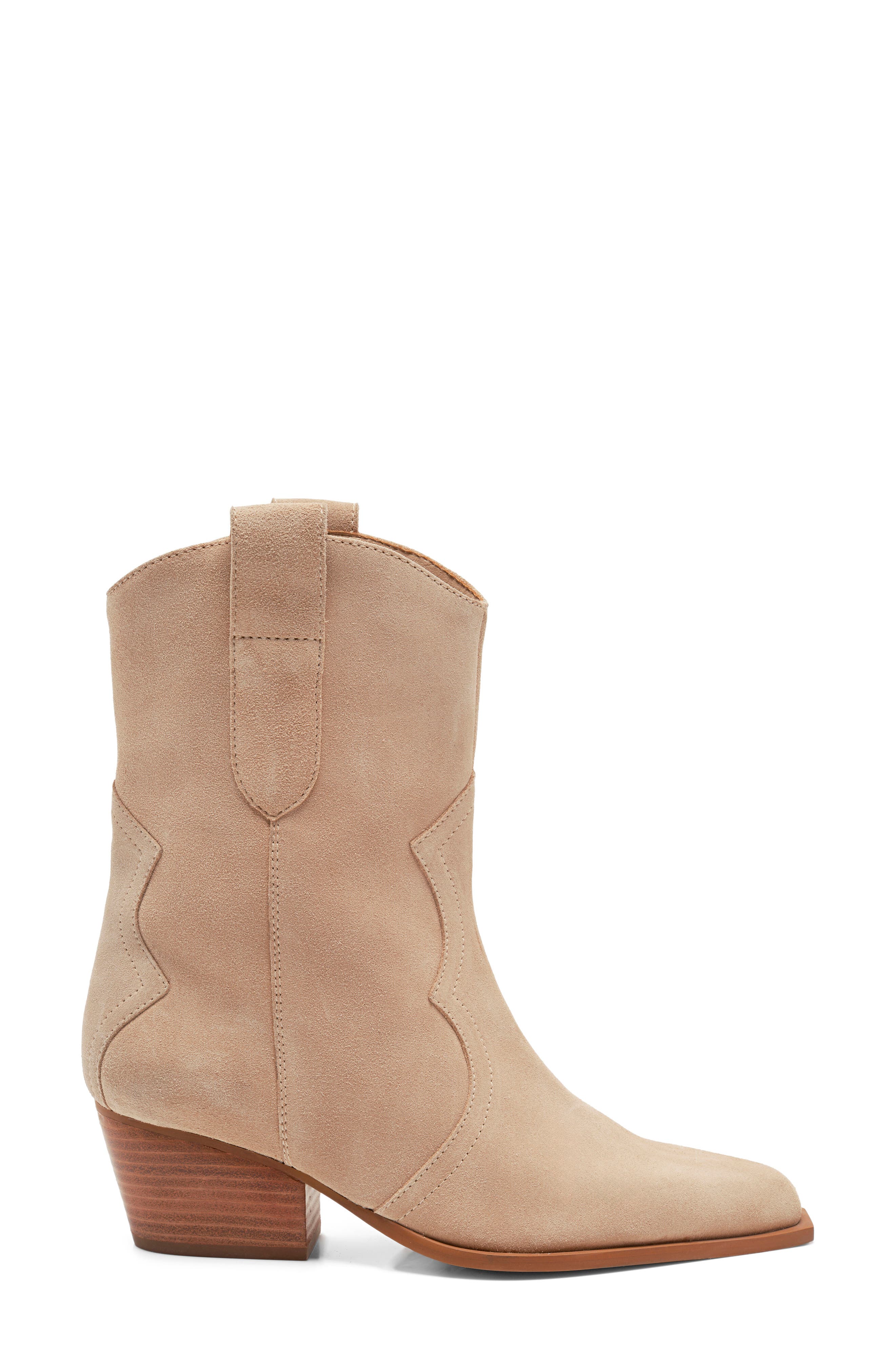 Cat Nap Western Boot, Alternate, color, SUNSTONE SAND SUEDE