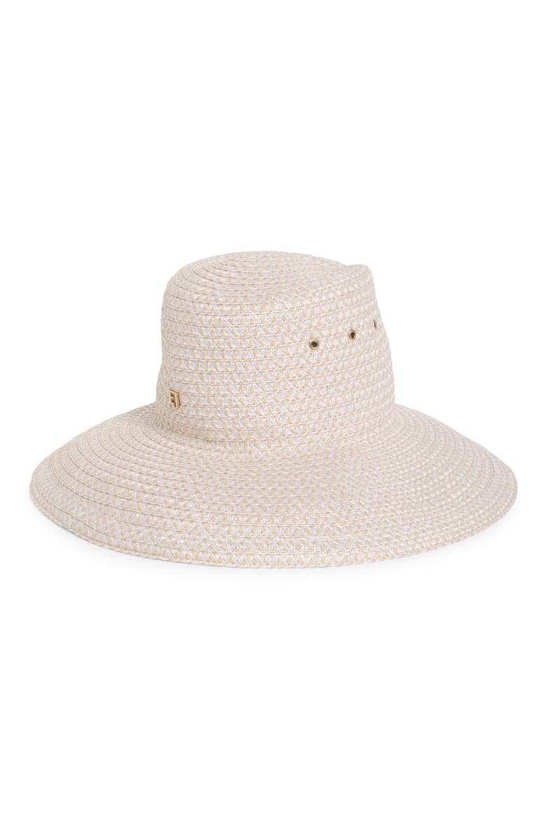 Camp Jav Straw Hat, Alternate, color, CREAM
