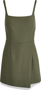 BCBG Square Neck Romper