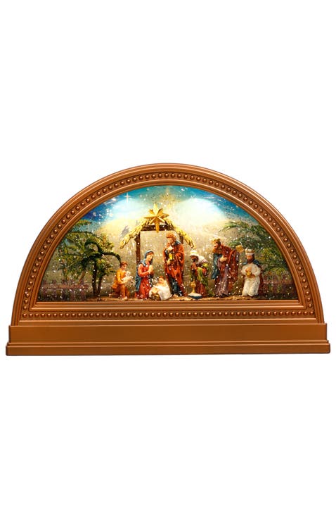 Nativity Arch Scene with LED