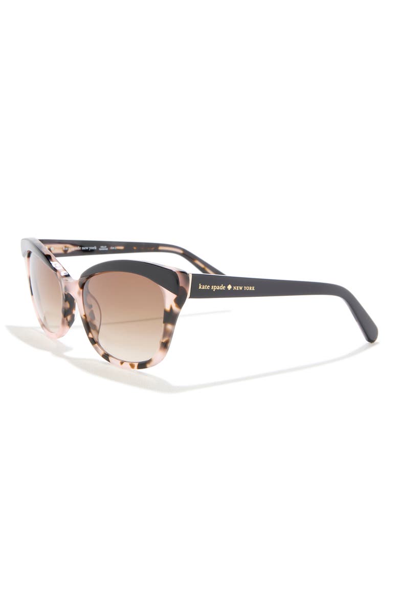 new york 'amaras' 55mm sunglasses, Alternate, color, BLACK/ BLUSH