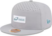 New Era Men's New Era Gray Philadelphia Eagles 2025 Sideline Split Panel 9FIFTY Snapback Hat