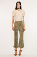 KanCan Natalie High Rise Crop Flare Jeans