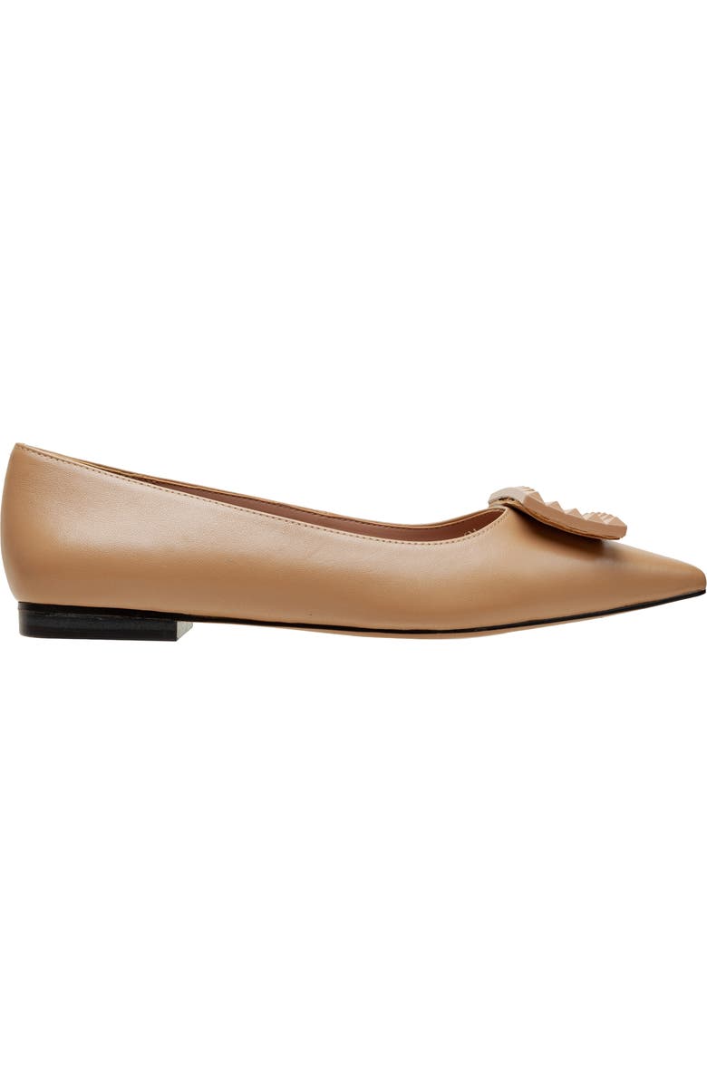 Linea Paolo Nolene Pointed Toe Flat, Alternate, color, Desert