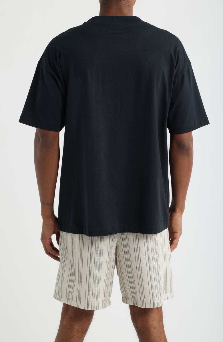 Fear of God Essentials Classic Cotton Logo T-Shirt, Alternate, color, Vintage Black