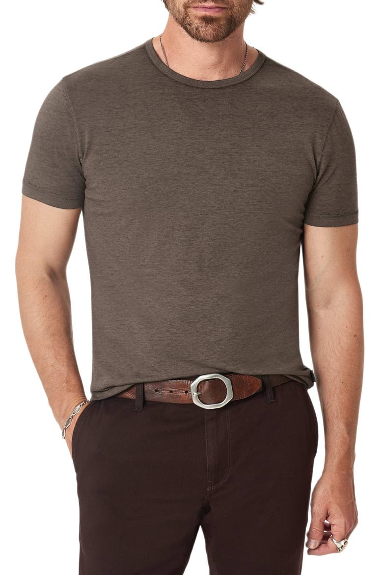 Bale Burnout Crewneck T-Shirt, Alternate, color, TEAKWOOD