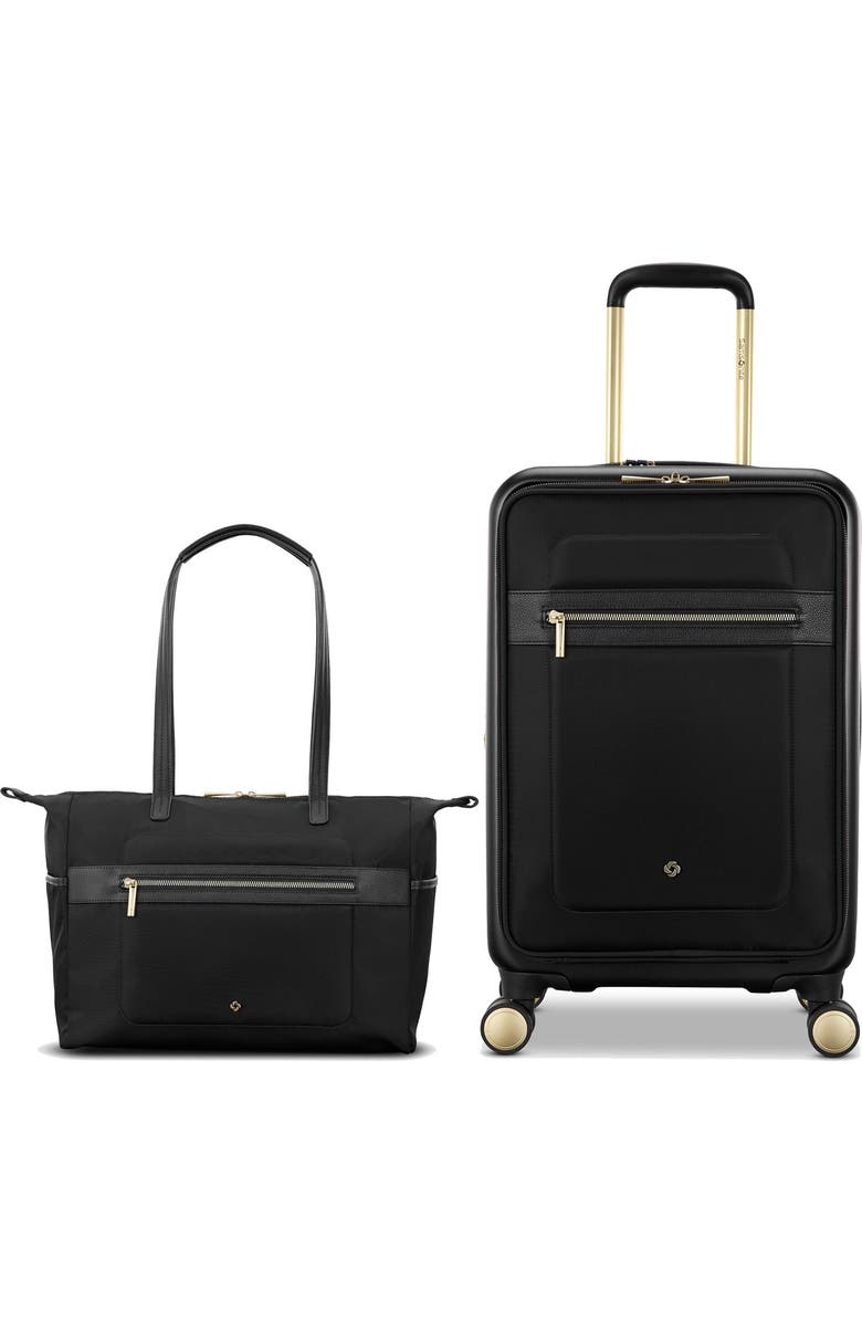 Samsonite Mobile Solution 2 Tote & Carry-On 2-Piece Set, Main, color, Black