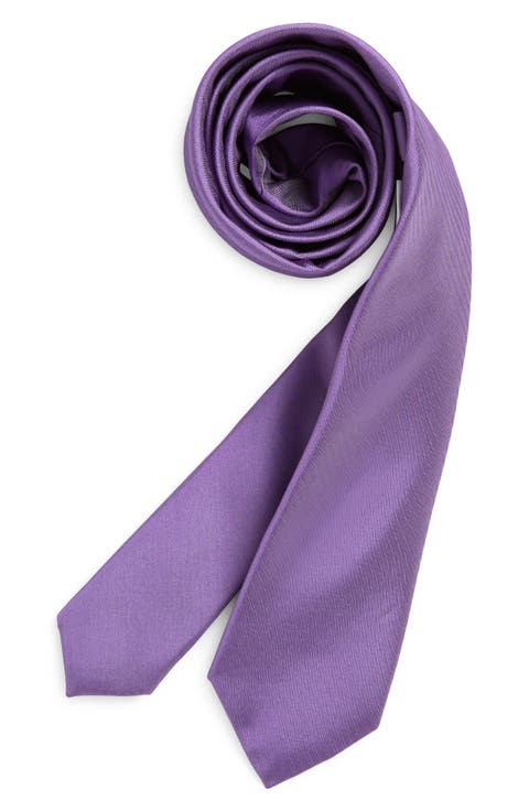 Kids' Ugo Solid Satin Tie (Big Kid)