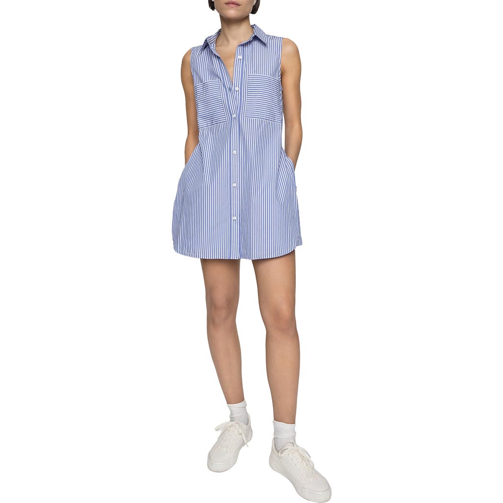 Rebecca Minkoff Cecilia Stripe Sleeveless Romper