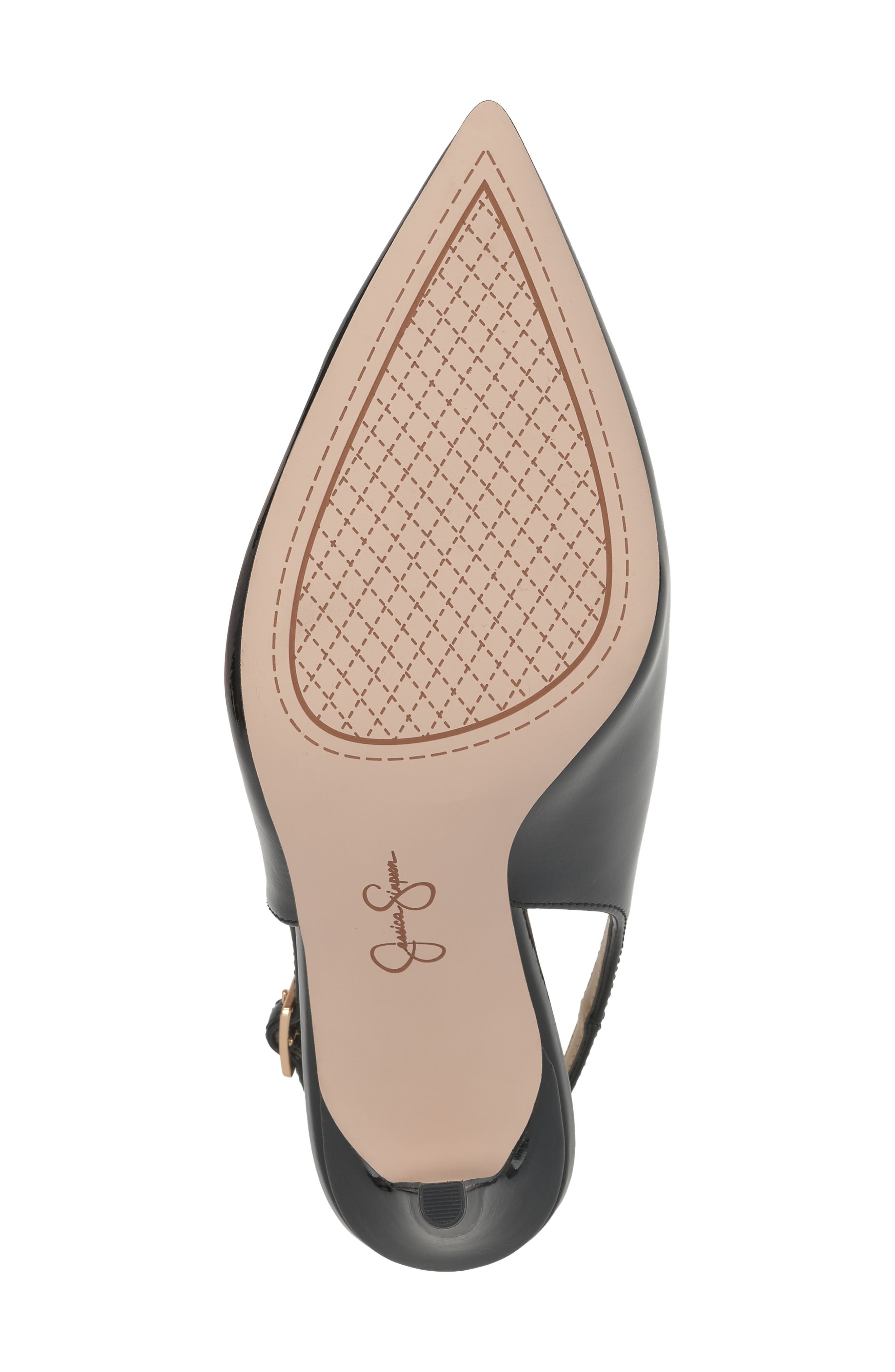 Jessica Simpson Pavie Slingback Pump, Alternate, color, Black