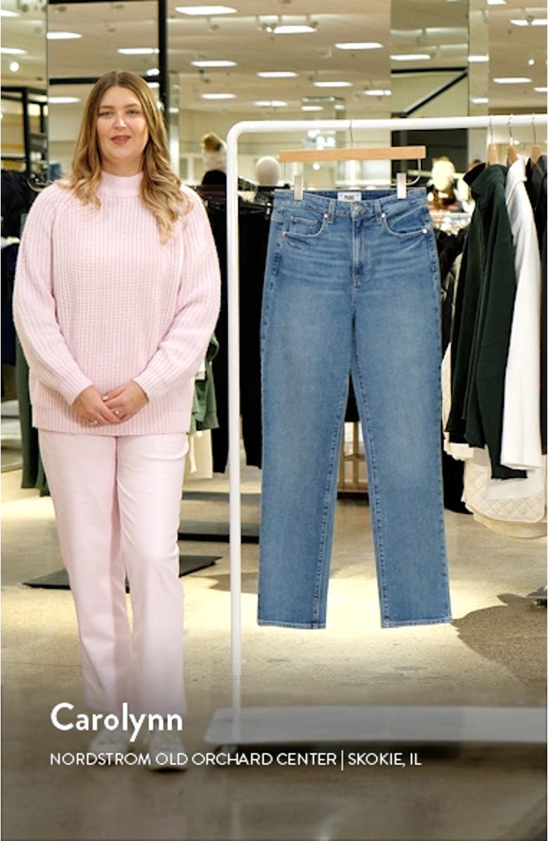 Stella High Waist Straight Leg Jeans, sales video thumbnail