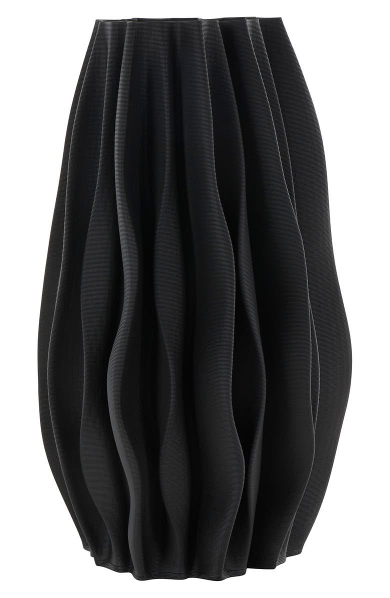 VIVIAN LUNE HOME Ruffled Ceramic Vase, Alternate, color, 