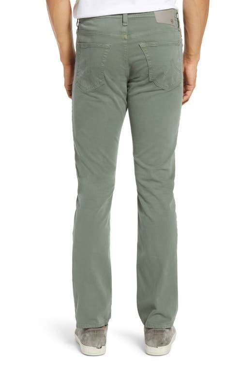 Ag Everett Sud Slim Straight Fit Pants In Green