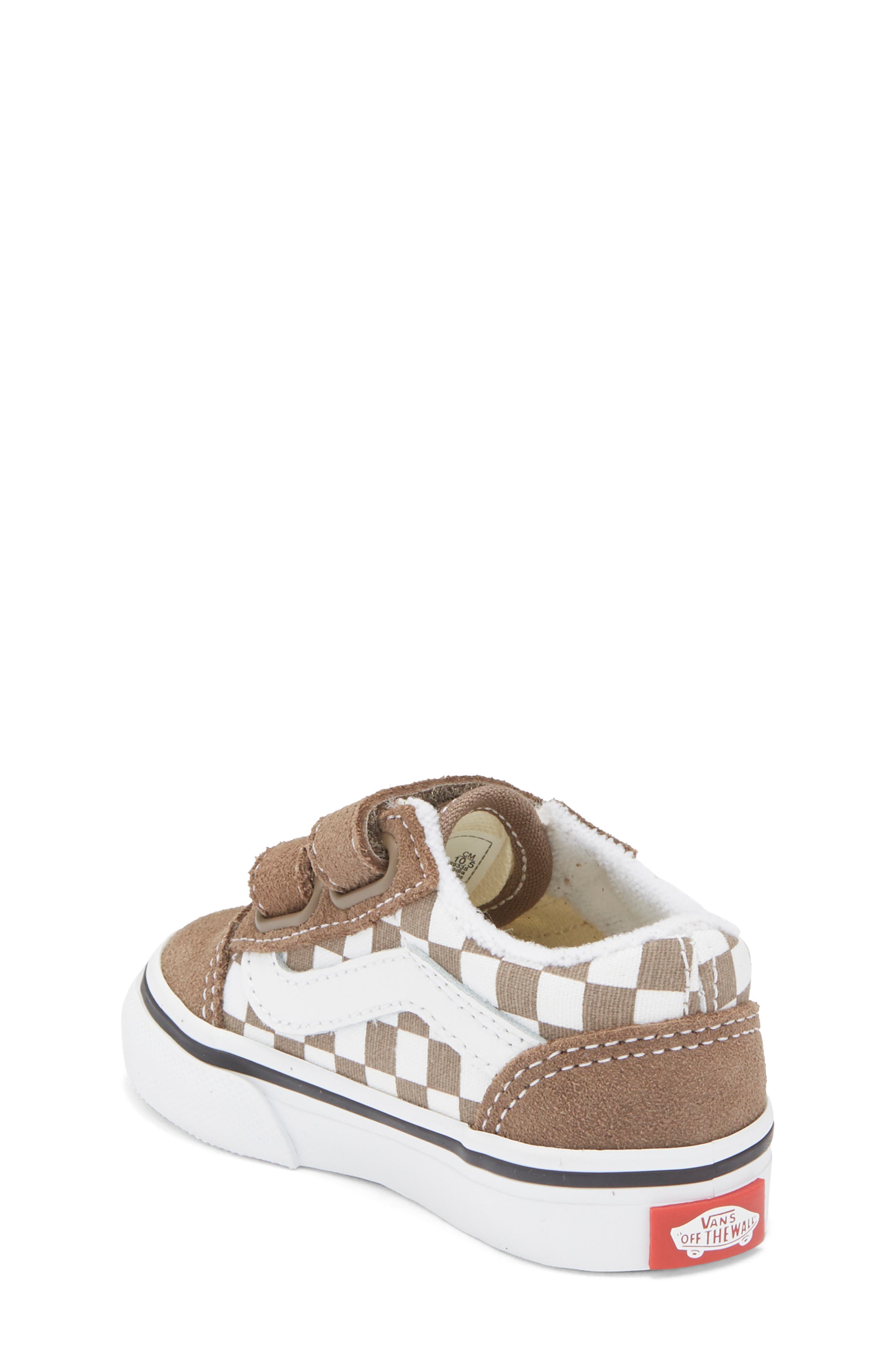 Vans Kids' Old Skool V Sneaker, Alternate, color, Walnut