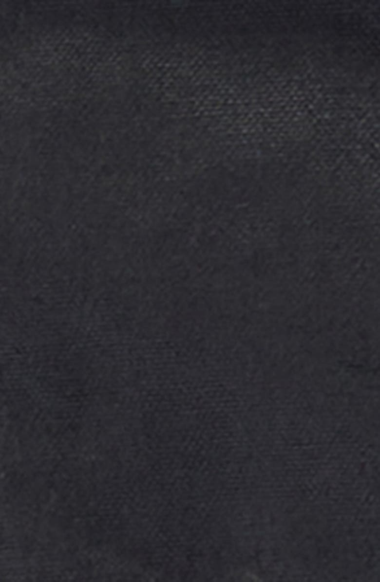 Barbour Waxed Cotton Bucket Hat, Alternate, color, Black