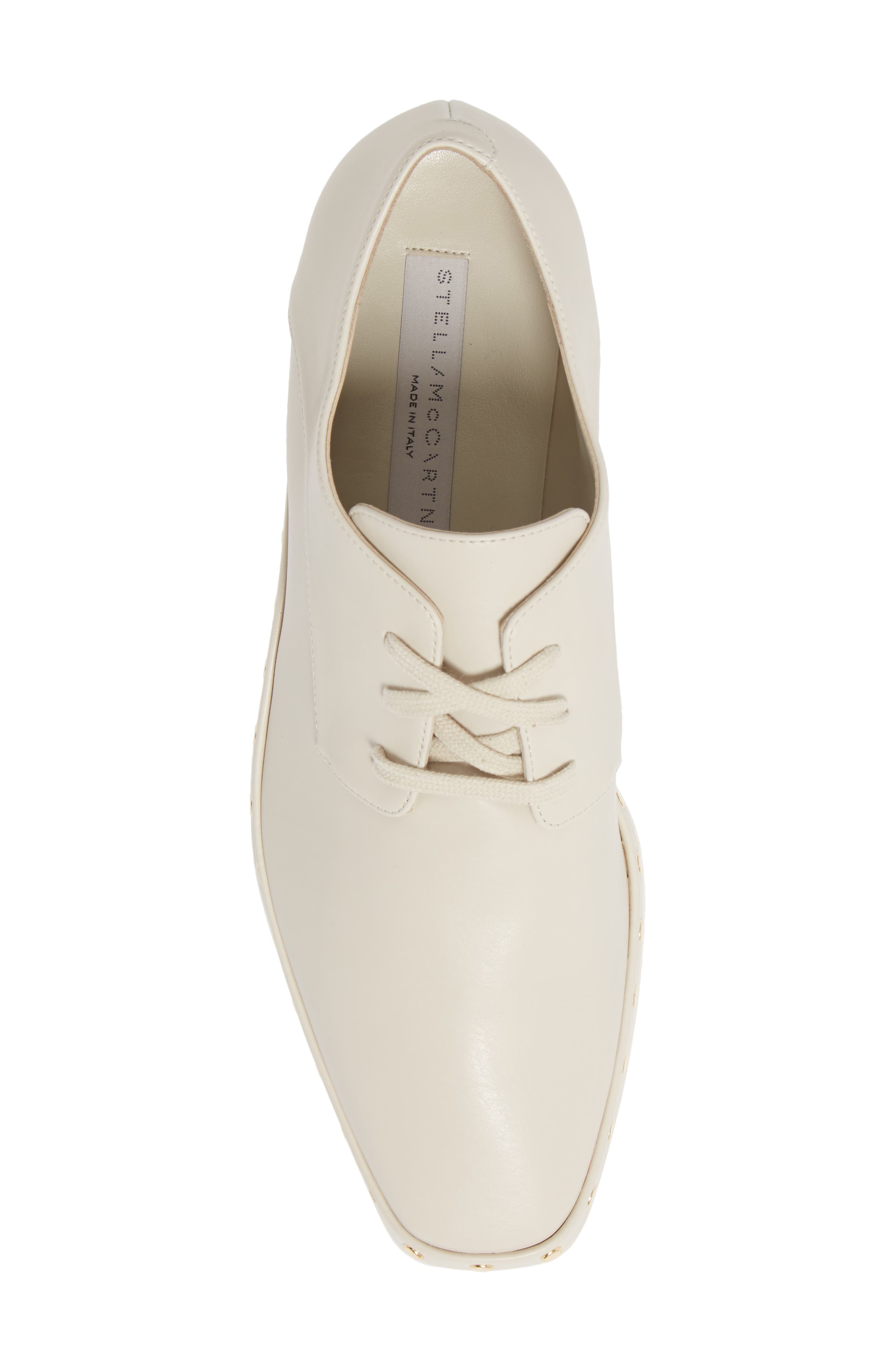 Stella McCartney Elyse Studded Platform Derby, Alternate, color, 