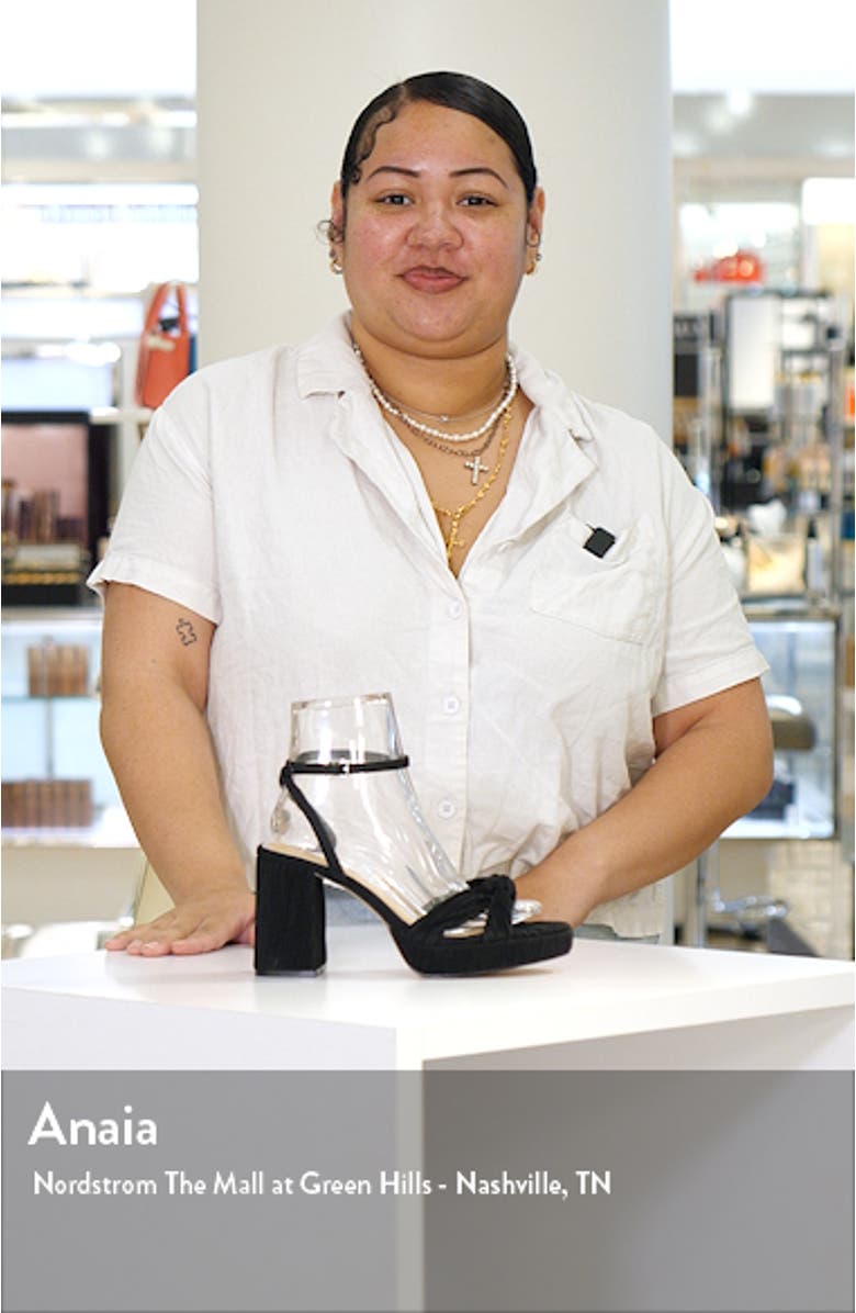 Tyler Ankle Strap Platform Sandal, sales video thumbnail