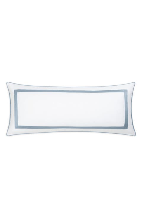 Louise Piqué Lumbar Pillow Cover