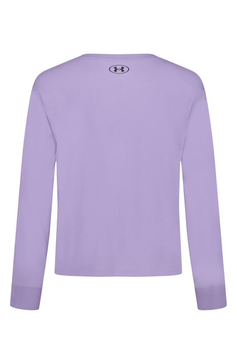Under Armour Kids' Flower Mountain Long Sleeve Graphic T-Shirt, Alternate, color, Transparent