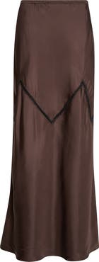Diotima Orisha Embroidered Silk Maxi Skirt