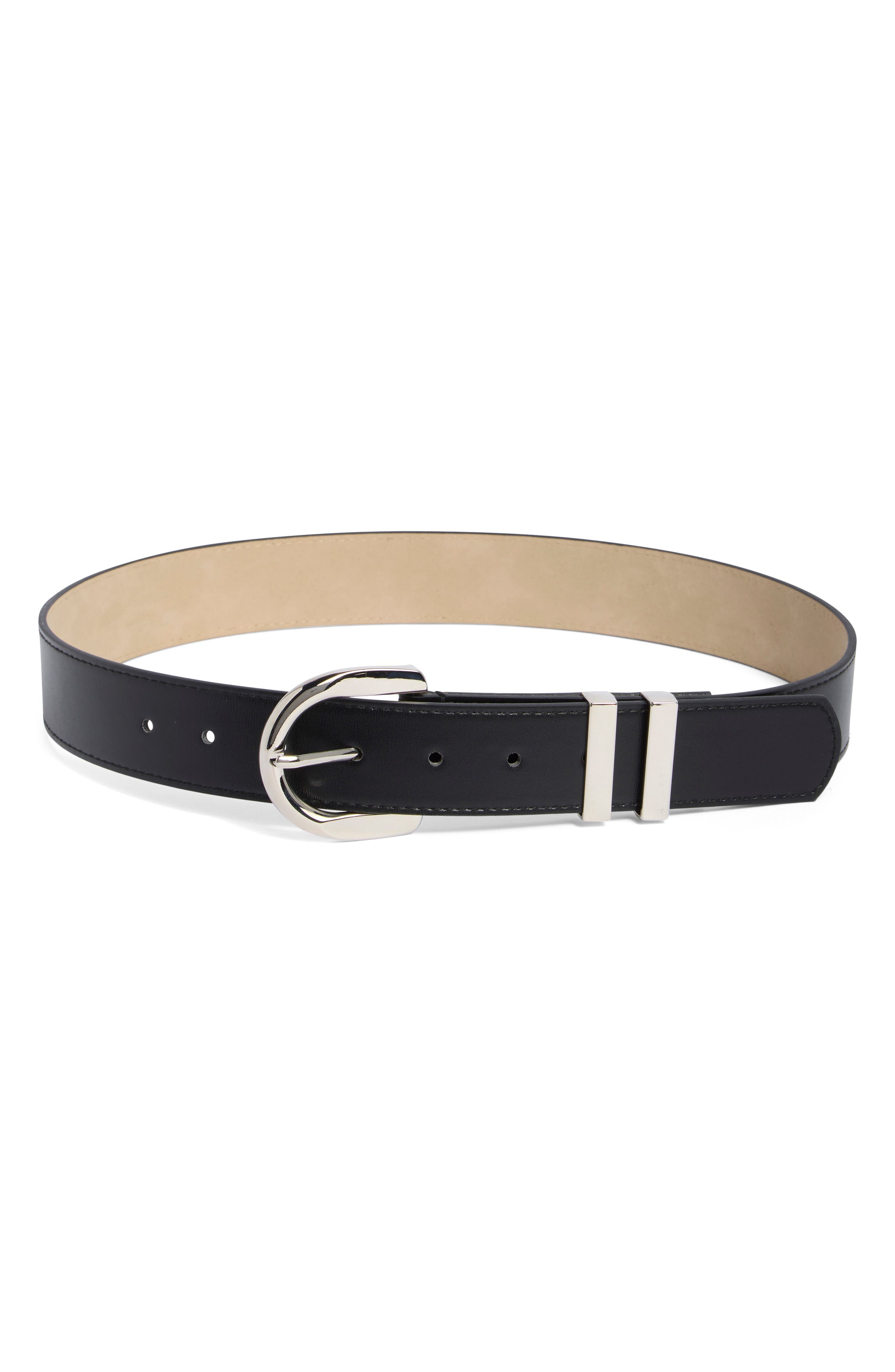 Steve Madden Faux Leather Belt