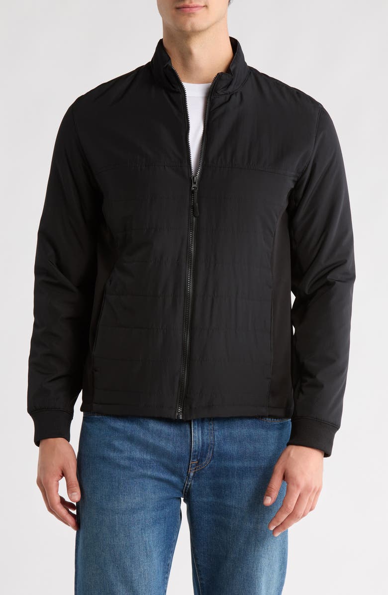 Hart Schaffner Marx Sloan Water Resistant Jacket, Main, color, Black
