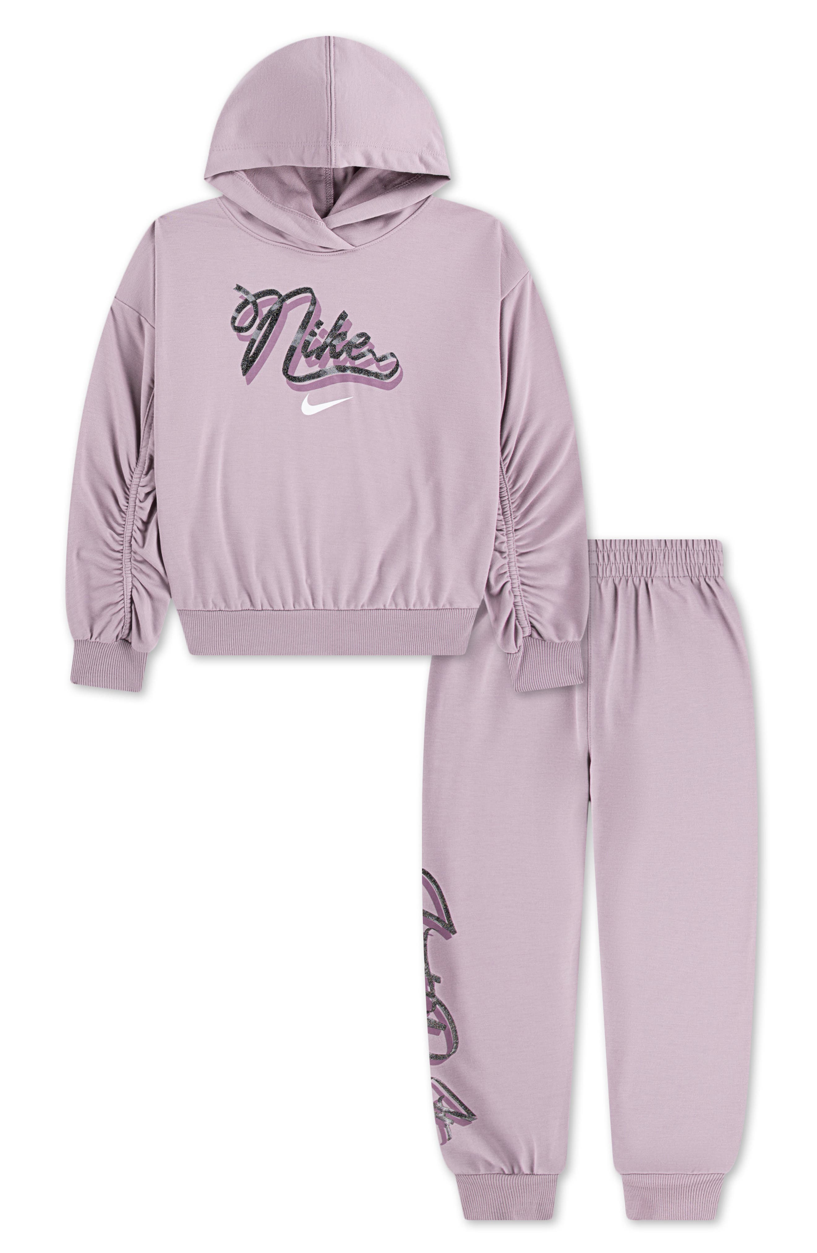 cropped nike jogger set