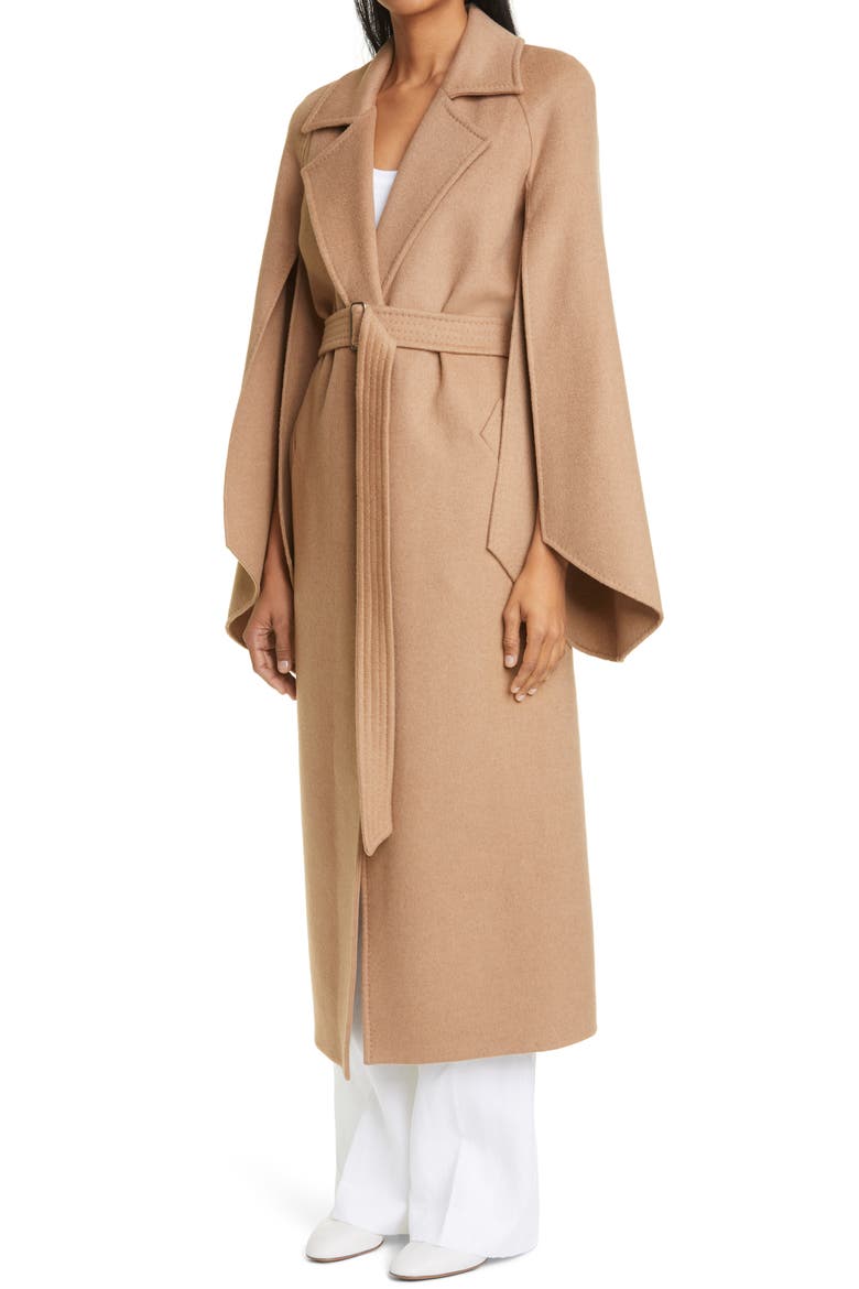 Milano Camel Hair Coat, Alternate, color, CAMEL