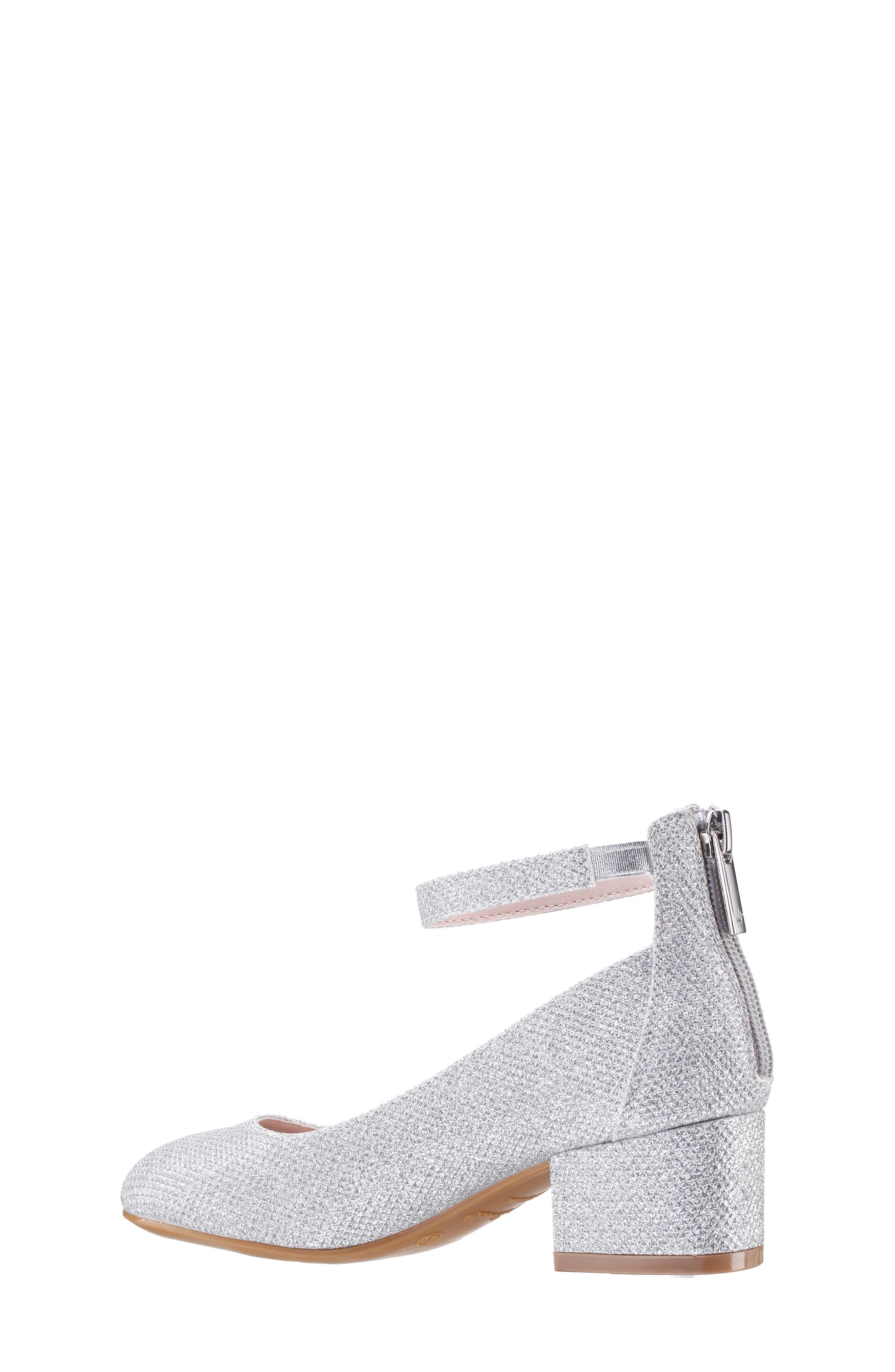 Florious Metallic Flat, Alternate, color, SILVER