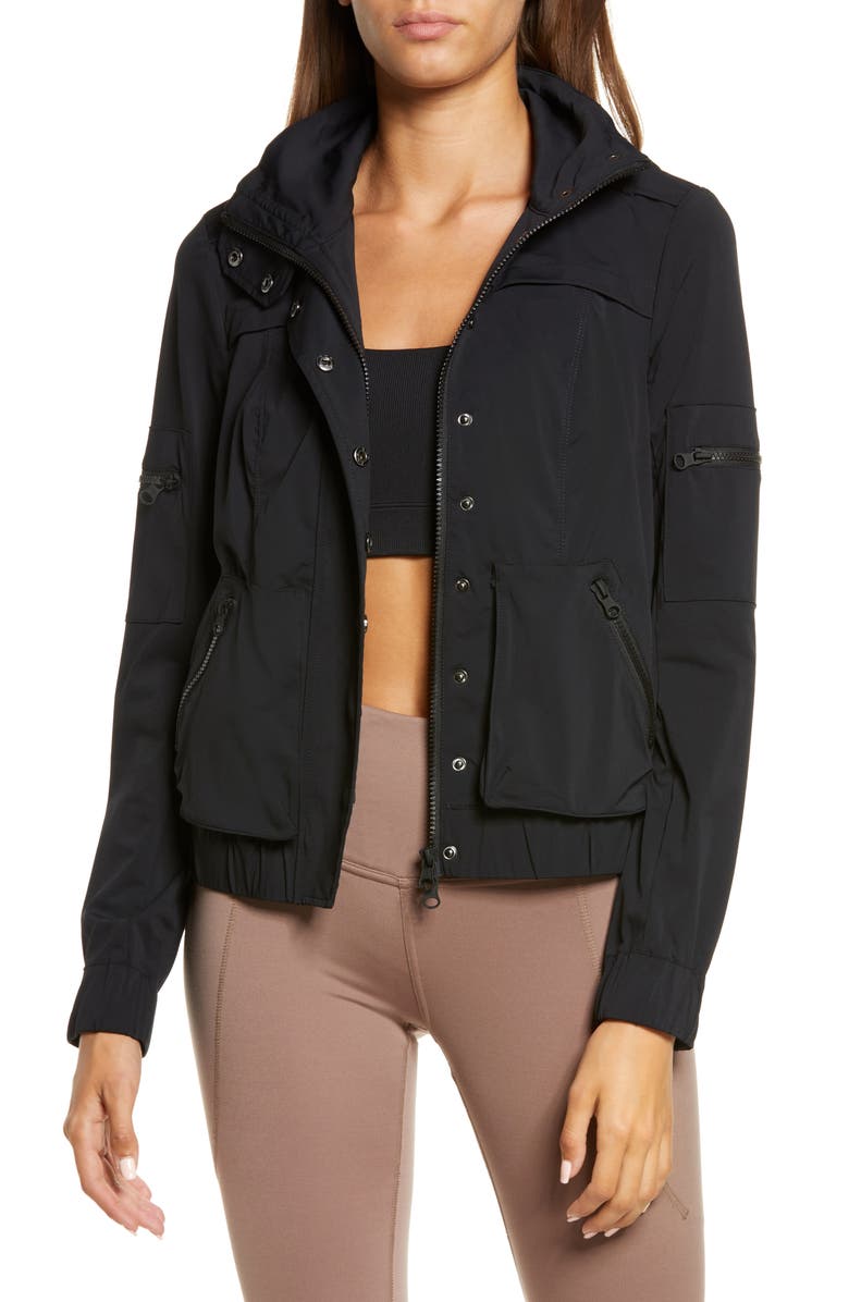 Blanc Noir Mastermind 2.0 Hooded Jacket, Main, color, 