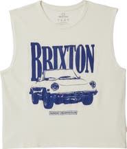 Brixton Sunday Cruising Cotton Graphic Muscle Tank