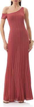 AFRM Hoda One-Shoulder Knit Dress