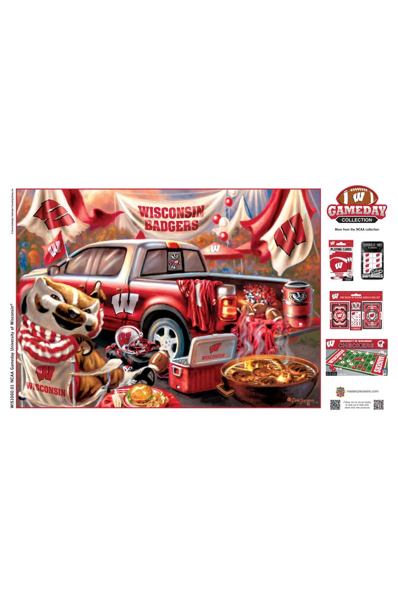 Wisconsin Gameday 1000 Piece Puzzle, Alternate, color, Multicolor