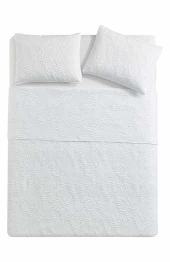 VCNY HOME Ocean Solid 3-Piece Quilt Set