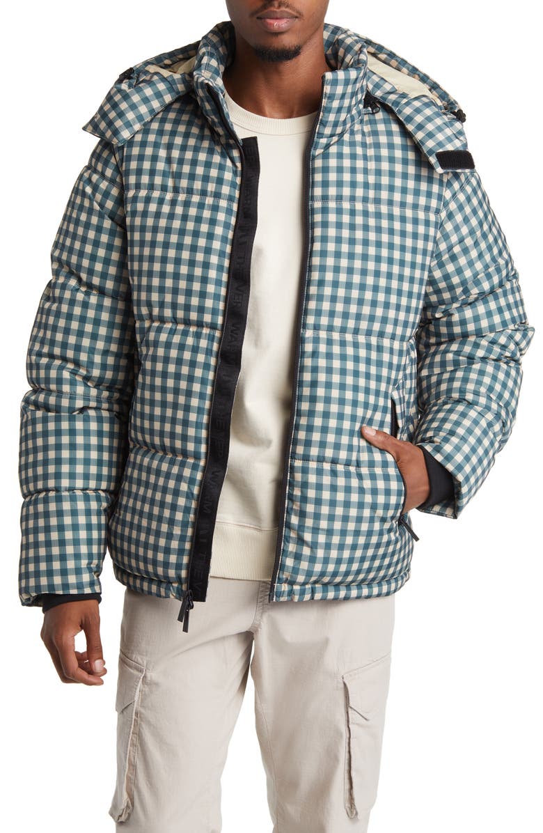 The Very Warm Gender Inclusive Hooded Puffer Coat, Main, color,