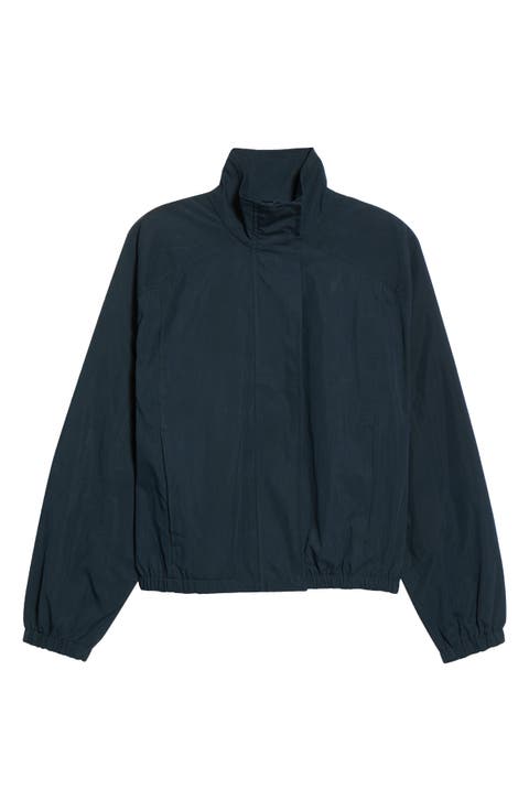 Cotton Blend Track Jacket