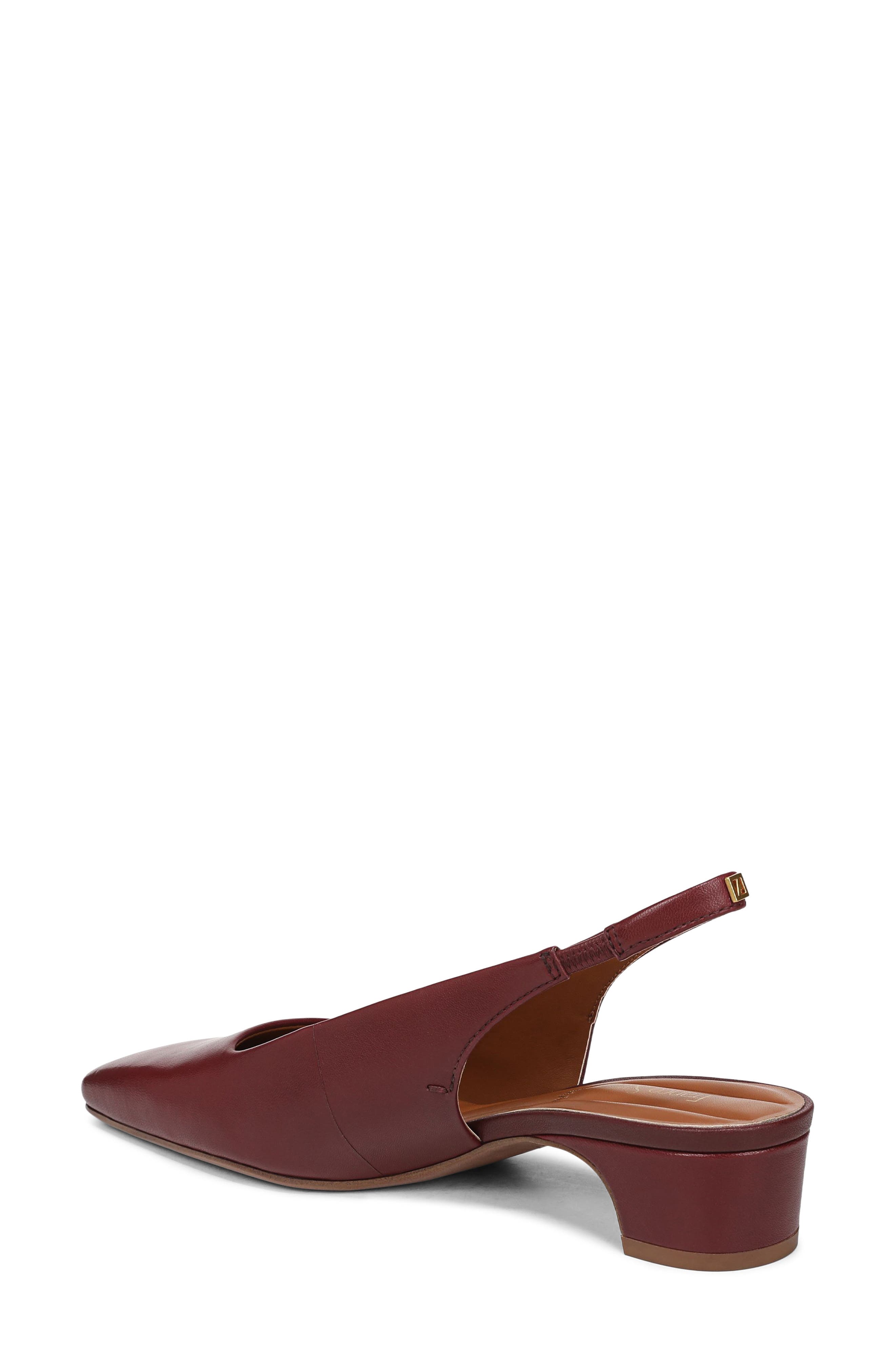 Franco Sarto Lyanna Slingback Pump, Alternate, color, Bordo Red