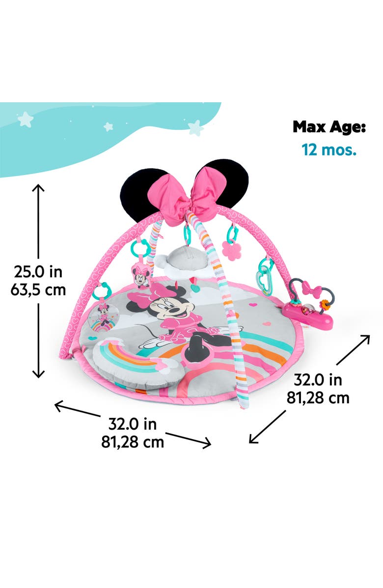 BRIGHT STARTS Disney Baby MINNIE MOUSE Forever Besties Activity Gym, Alternate, color, Pink