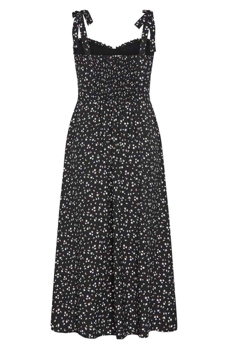 City Chic Penny Floral Maxi Sundress, Alternate, color, Meadow