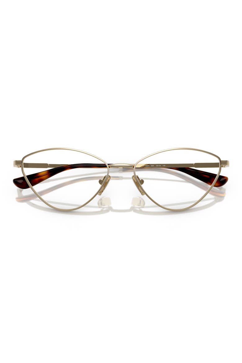 53mm Irregular Optical Glasses, Alternate, color, PALE GOLD