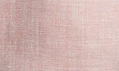 Eleventy Wool-silk-linen Double-breasted Blazer In Rose