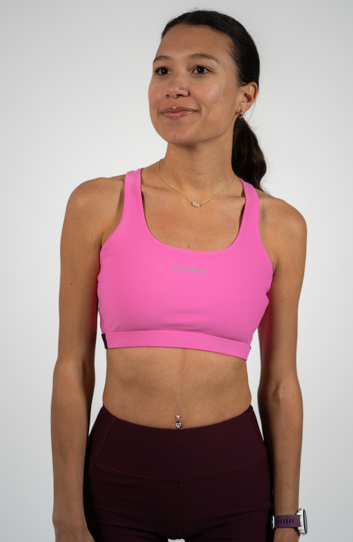 Cooldown Katherine Sports Bra In Pink