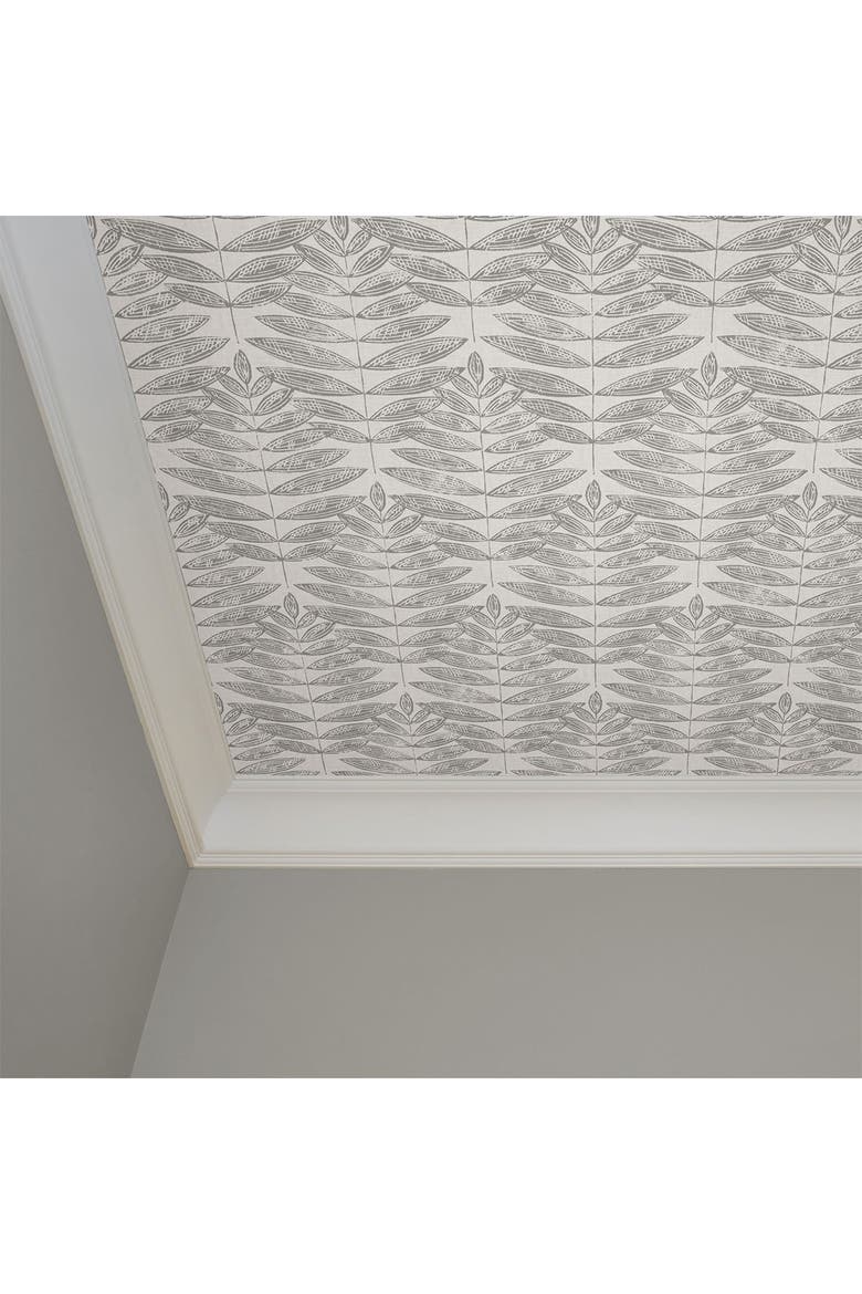 Terrain Peel & Stick Wallpaper, Alternate, color, GREY