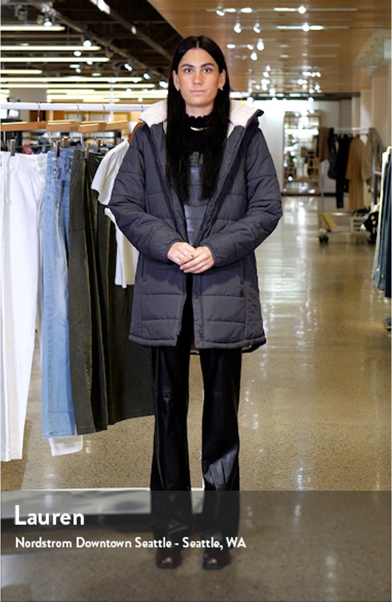 Anti-Series Anoeta Water Repellent Longline Quilted Coat, sales video thumbnail