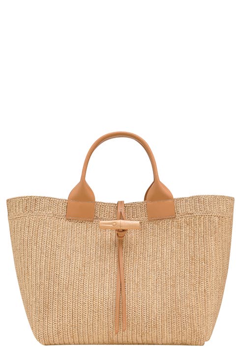 Large Le Roseau Raffia Tote