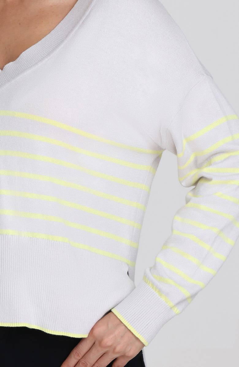 525 Noor Stripe Oversize Sweater, Alternate, color,