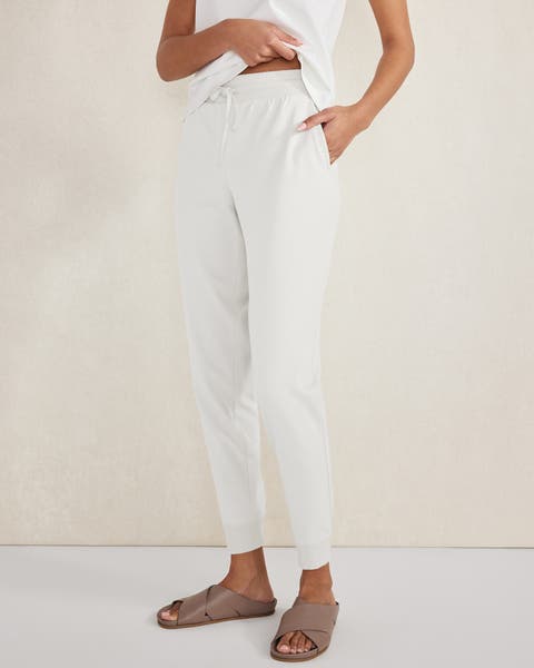 Organic Cotton Interlock Joggers