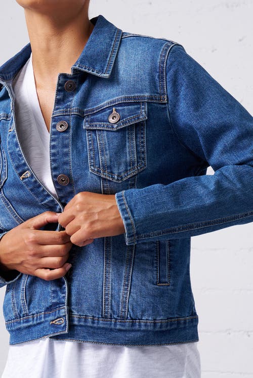 Franne Golde Classic Stretch Denim Jacket